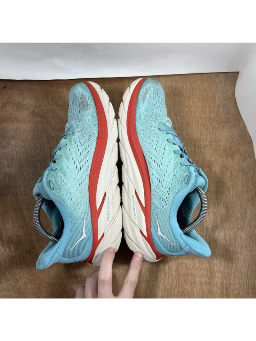 Hoka One One Clifton 8 Women Size 11B Running Shoe Blue